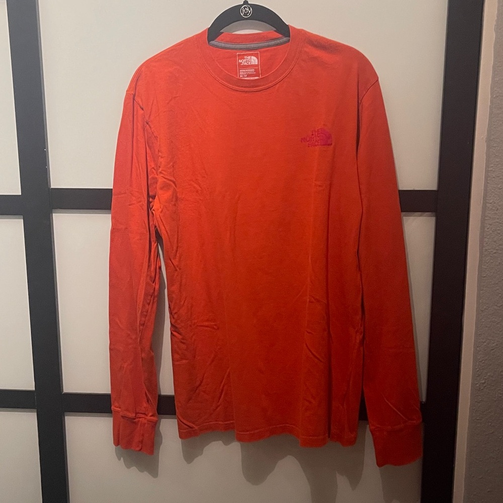 The North Face Vibrant Orange Long Sleeve Top